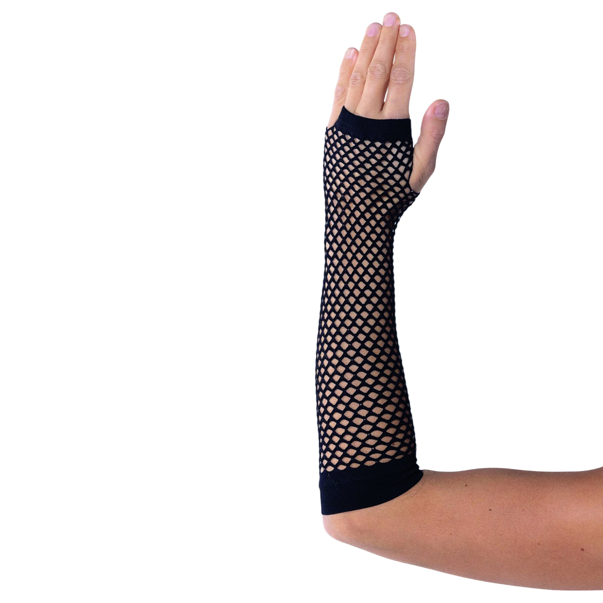 Netzhandschuhe schwarz