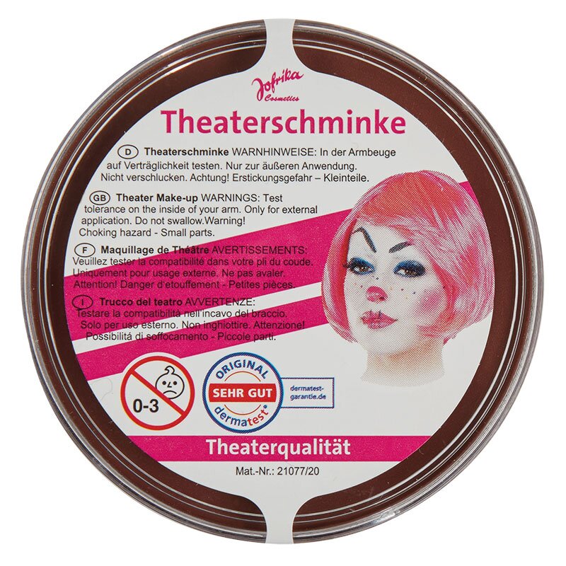 Theaterschminke braun