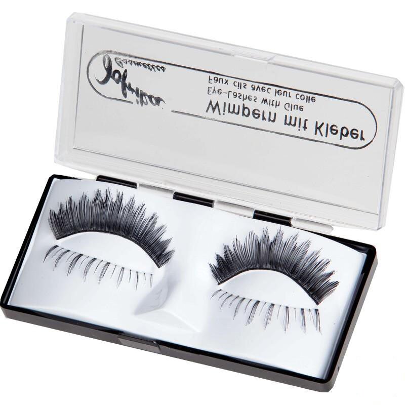 Wimpern in Echthaaroptik Duett