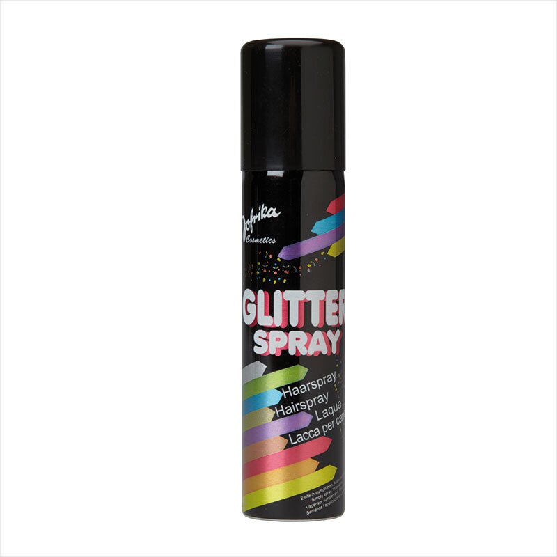 Glitter Spray silber