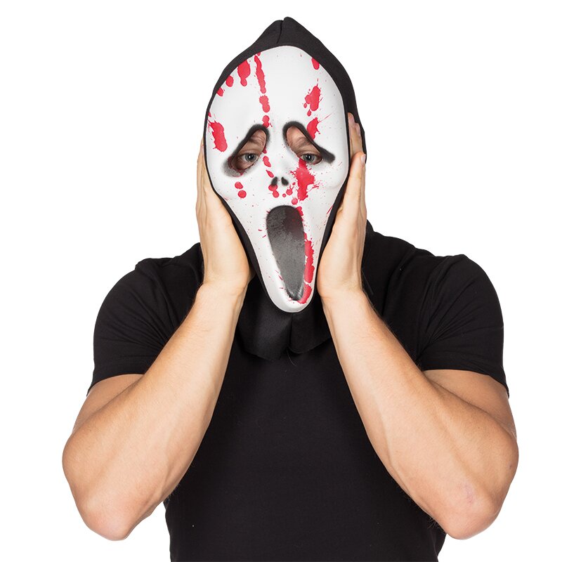 Blutende Scream Maske