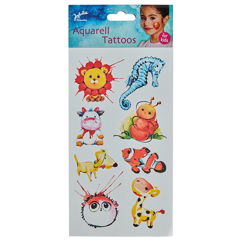 Aquarell Tattoos Kids 